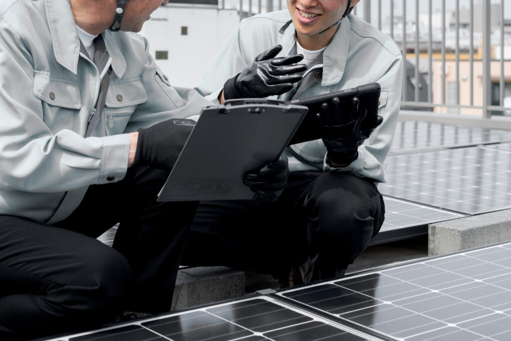 太陽光発電の導入とアフターサポート