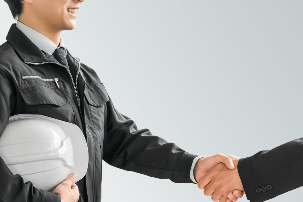 業務協力による信頼関係